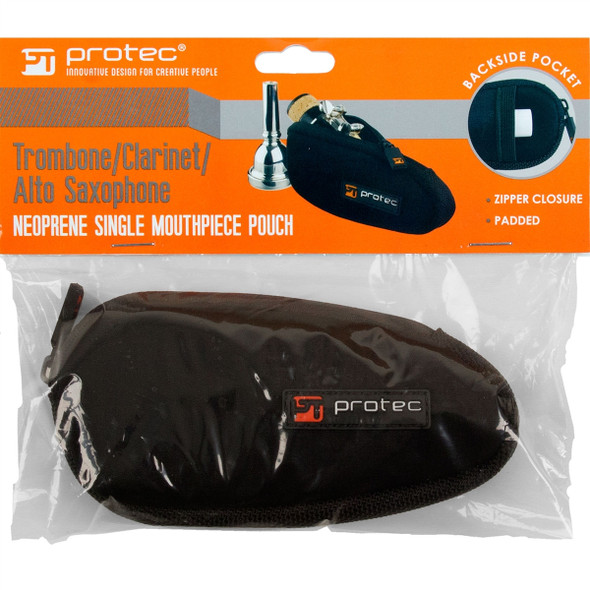 Protec N624 Neoprene Mouthpiece Pouch in packaging