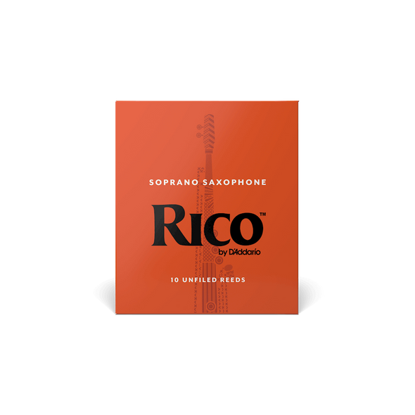 Rico Soprano Saxophone Reeds Strength 3 - Box of 10