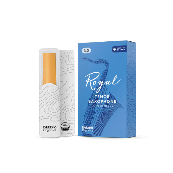 Royal Organic Tenor Saxophone Reeds - 3 (10 pack)