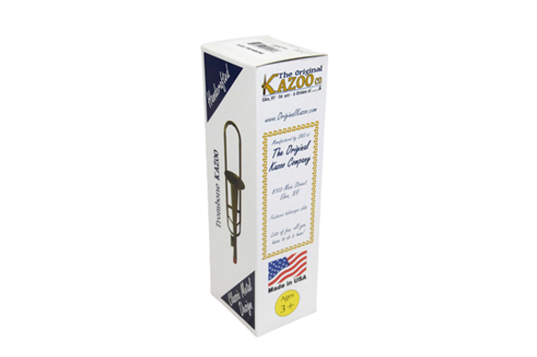 Metal Trombone Kazoo - in package