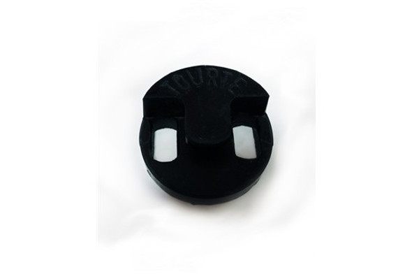 Genuine Tourte Round Cello Mute - front view