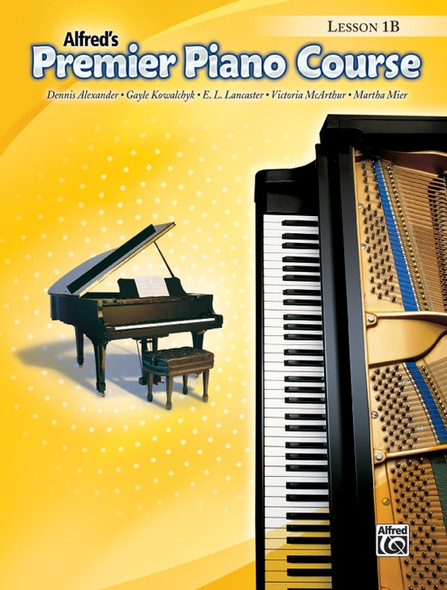 Alfred's Premier Piano Course Lesson 1B