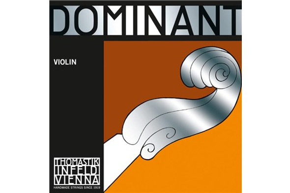 Dominant 4/4 Violin A String - front view