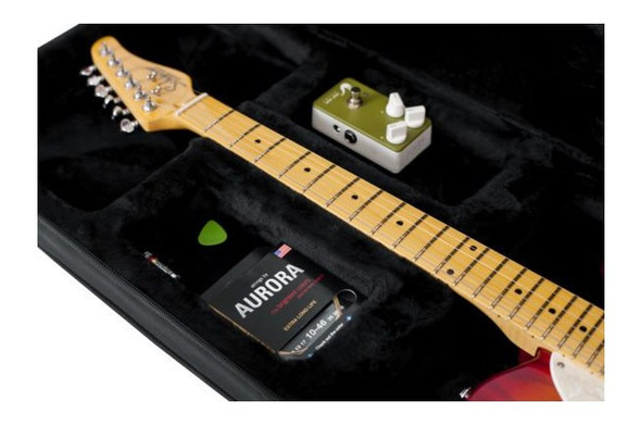 Gator Electric Lightweight Polyfoam Guitar Case neck