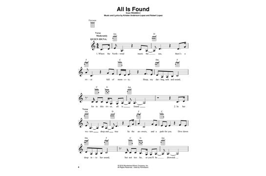 First 50 Disney Songs You Should Play on Ukulele - sample page