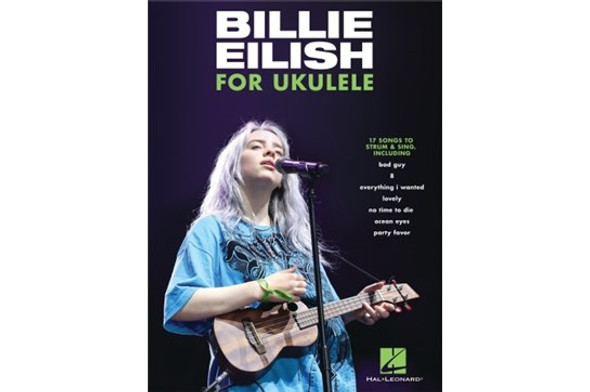 Billie Eilish for Ukulele - front cover