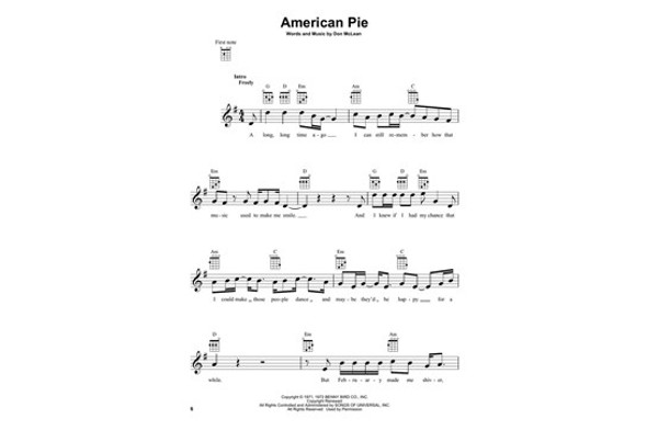 First 50 Songs You Should Strum on Ukulele - sample page