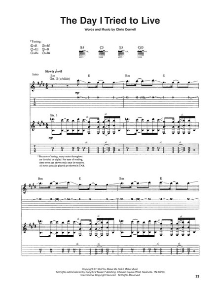 Soundgarden Guitar Anthology