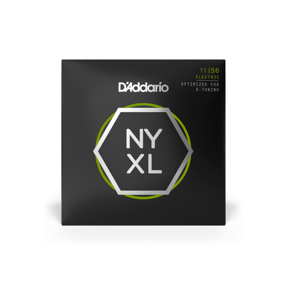 D'Addario NYXL Nickel Medium Top/Extra Heavy Bottom Electric Guitar String .011-.056