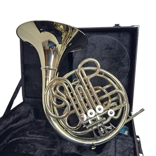 Used Yamaha YHR-668NDII French Horn - Nickel Silver