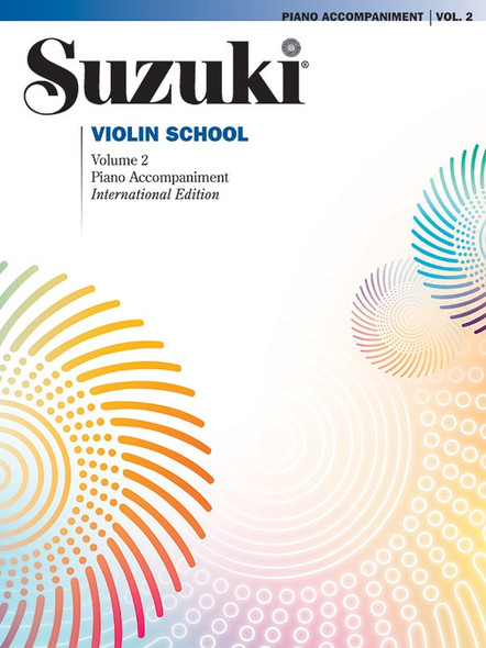 Suzuki Violin School Piano Accompaniment 2 Int'l Edition - cover view