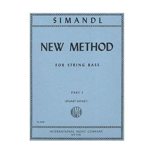 Simandl New Method for String Bass Part 1 - cover view