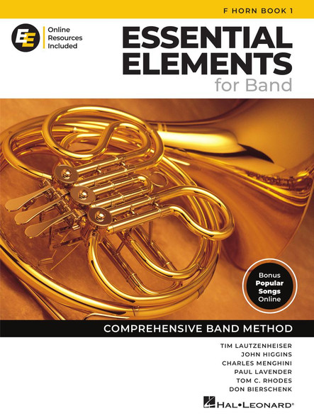 Essential Elements for Band (revised 2025) - French Horn Book 1