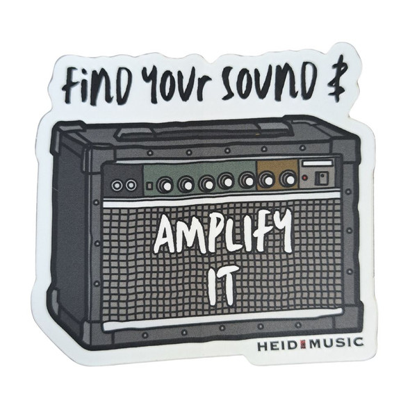 3" Sticker - Find Your Sound & Amplify It