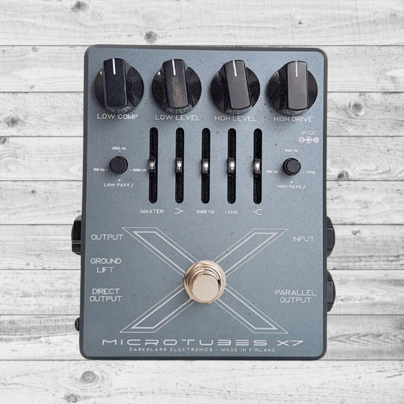Used Darkglass Microtubes X7 Bass Preamp Pedal