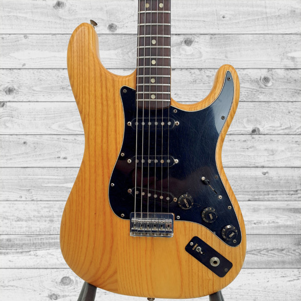 1976 Fender Stratocaster Electric Guitar - Natural (8 lb 4 oz)