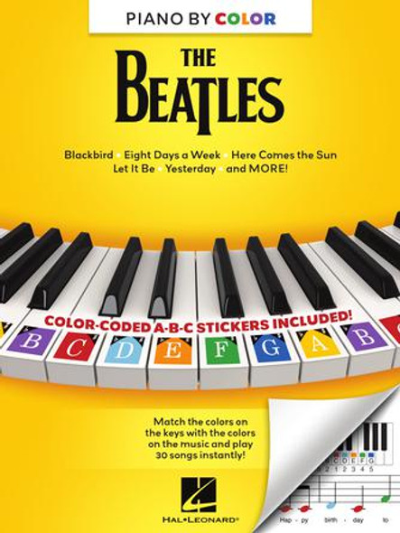 Piano-by-Color - The Beatles