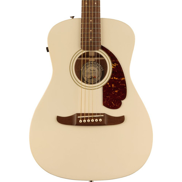 Fender Malibu Player Acoustic Guitar - Olympic White