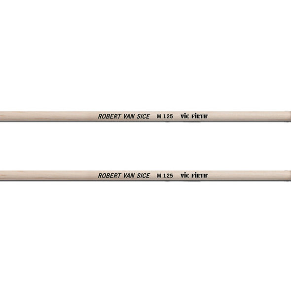 Vic Firth M125 Robert Van Sice Synthetic Core Keyboard Mallets - Medium Hard