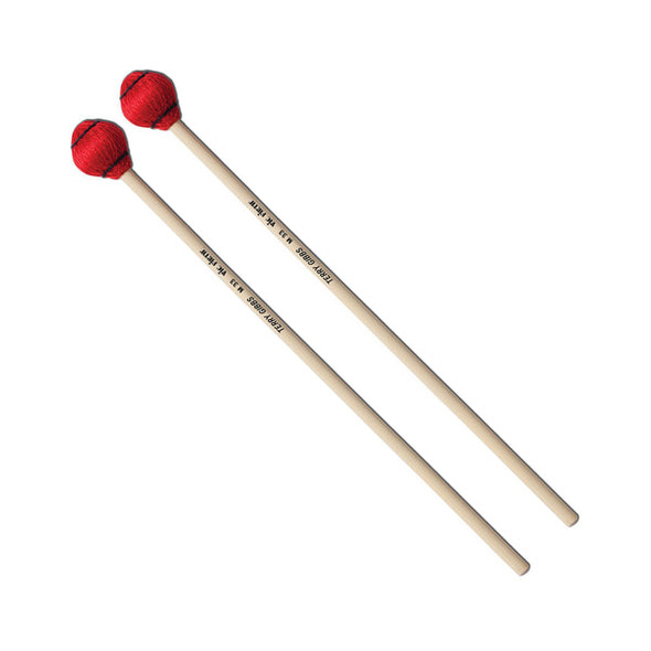 Vic Firth M33 Terry Gibbs Signature Red Vibraphone Mallets - Hard