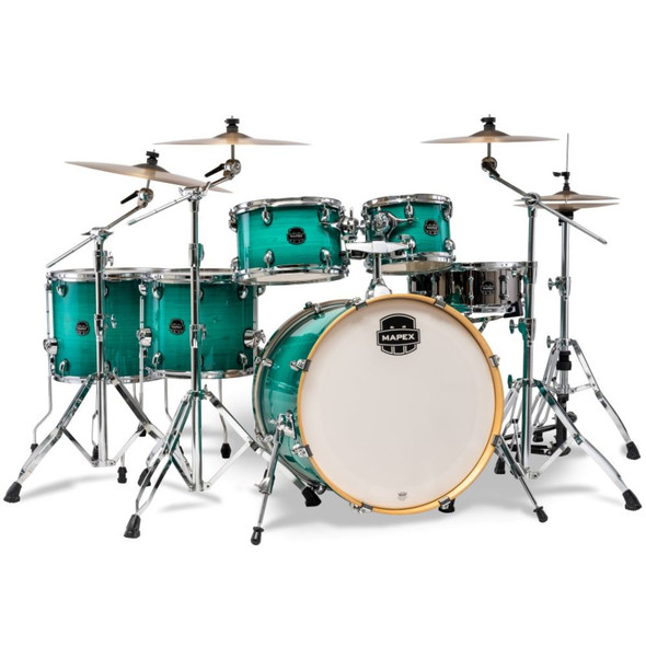 Mapex Armory AR628SFUV StudioEase Fast Shell Pack - Jade Stone Burst