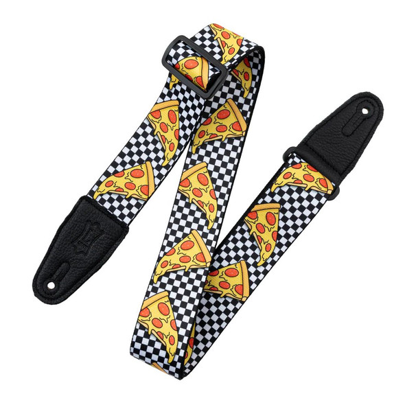 Levy's Tasty Grooves Guitar Strap - Pizza Party
