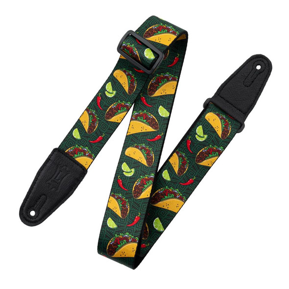 Levy's Tasty Grooves Guitar Strap - Taco Time