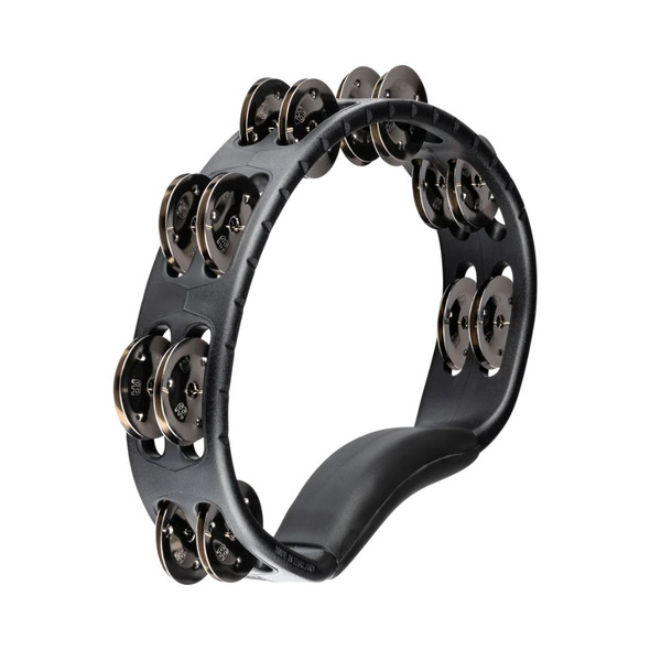 Meinl Headliner Series Hand Held ABS Tambourine - Stainless Steel Jingles, Dual Row
