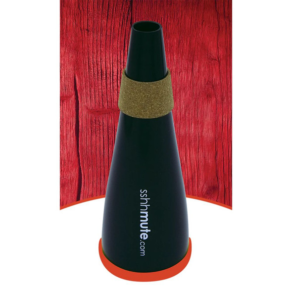 sshhmute Trumpet / Cornet Practice Mute - Red sshhmute Trumpet / Cornet Practice Mute - Red