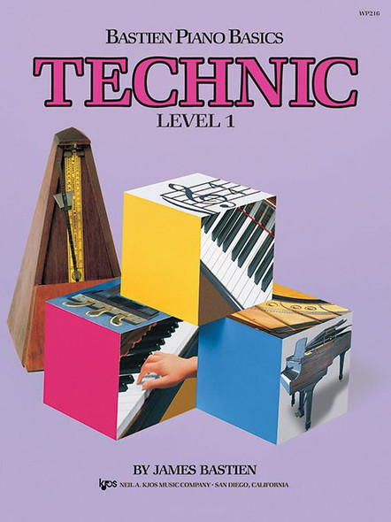 Bastien Piano Basics, Technic Level 1