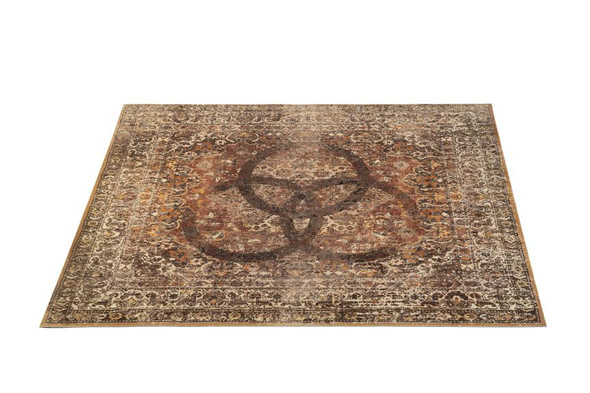 DRUMnBASE Vintage Persian Style 6' x 5.25' Stage Rug - Amber Bonzo
