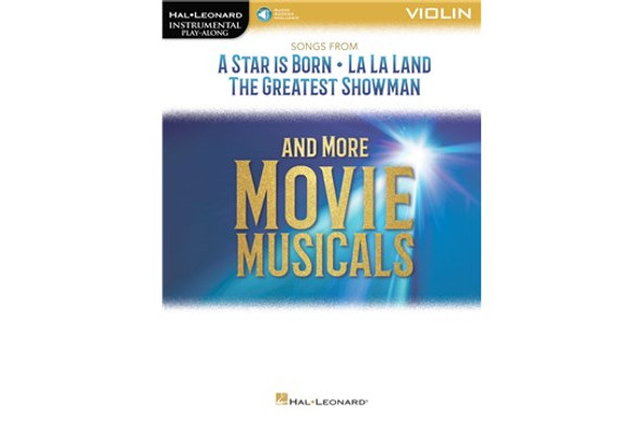 Songs from A Star Is Born, La La Land, The Greatest Showman, and More Movie Musicals for Violin - front cover
