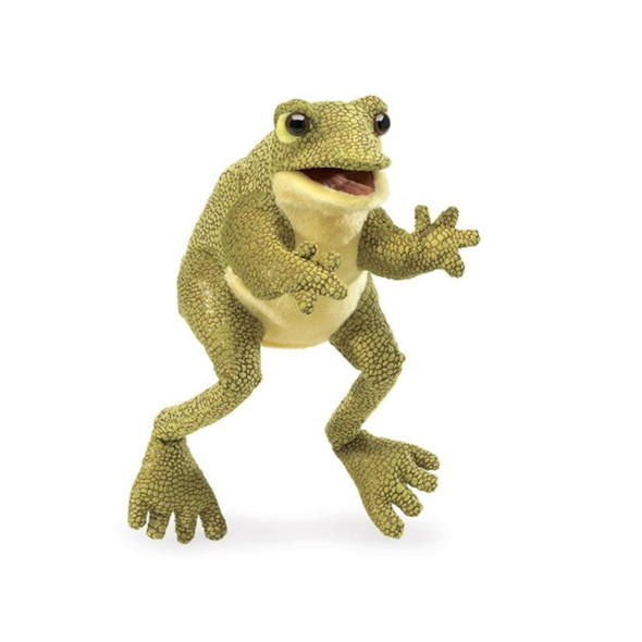 Folkmanis Funny Frog Puppet