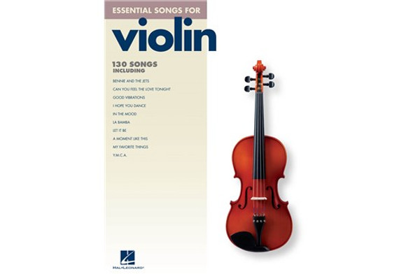 Essential Songs for Violin - front cover