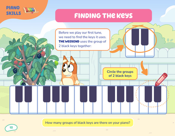 Bluey: First Ever Piano Book