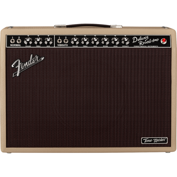 Fender Tone Master Deluxe Reverb 100w 1x12 Guitar Combo Amp - BlondeE