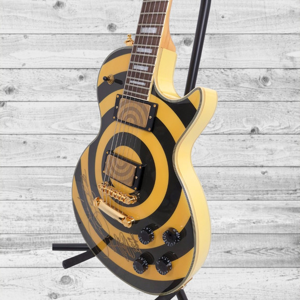 Epiphone Zakk Wylde 25th Anniversary Bullseye Pickups - front angle left