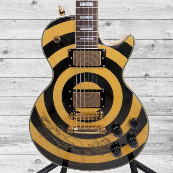 Epiphone Zakk Wylde 25th Anniversary Bullseye Pickups - front close body