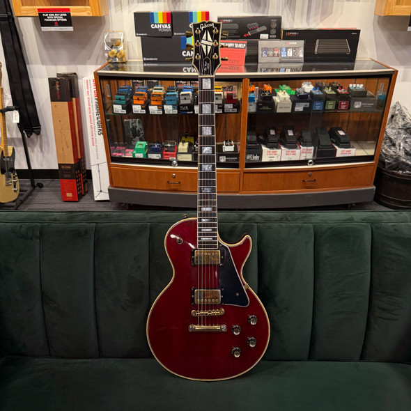 1976 Gibson Les Paul Custom Electric Guitar - front full