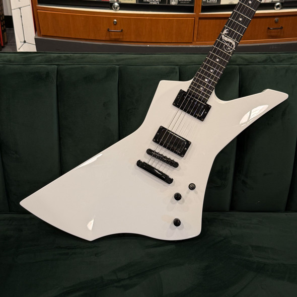 Used LTD Snakebyte James Hetfield Signature Guitar - White (8 lb 15 oz)