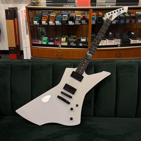 Used LTD Snakebyte James Hetfield Signature Guitar - White (8 lb 15 oz)