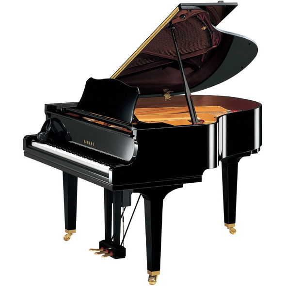 Yamaha DGC1 Enspire Disklavier Baby Grand Piano - Polished Ebony