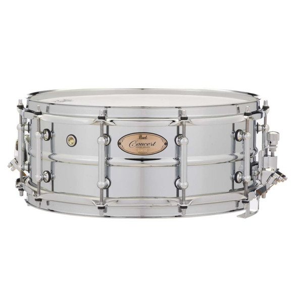 Pearl Concert Steel Snare Drum - 14 inch x 5.5 inch