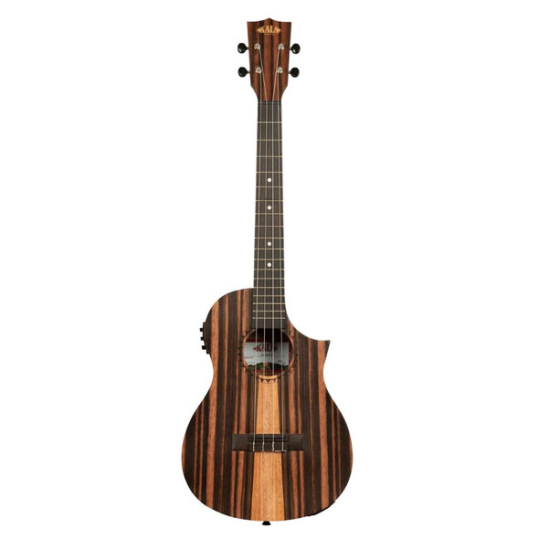 Kala Amara Tri-Top Baritone Ukulele with Cutaway & Electronics