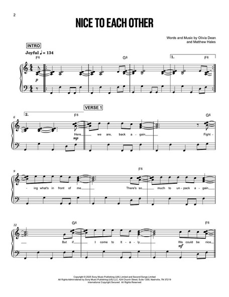 Olivia Dean: The Art of Loving - PVG