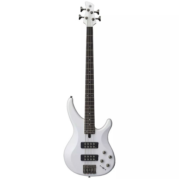 Yamaha TRBX304 Active 4-String Bass Guitar - White