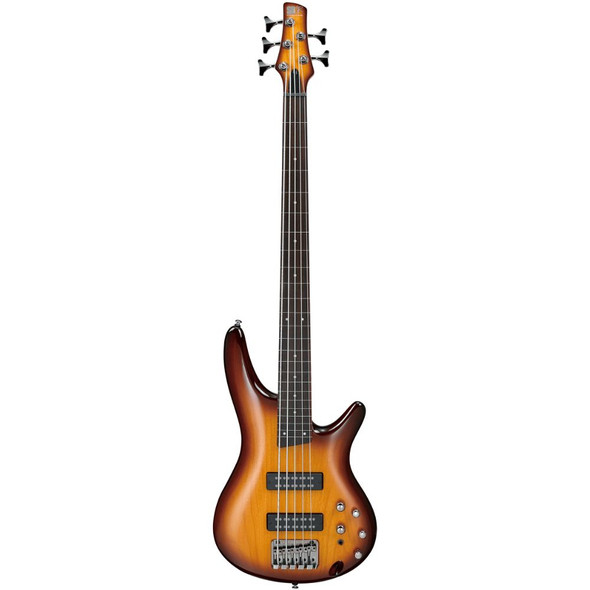Ibanez SR375EF Fretless 5-string Bass Guitar - Brown Burst
