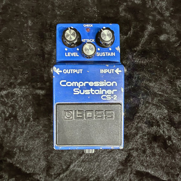 Used Boss CS-2 Compression Sustainer Pedal