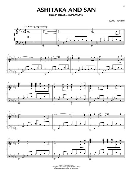 Joe Hisaishi Piano Solo Collection