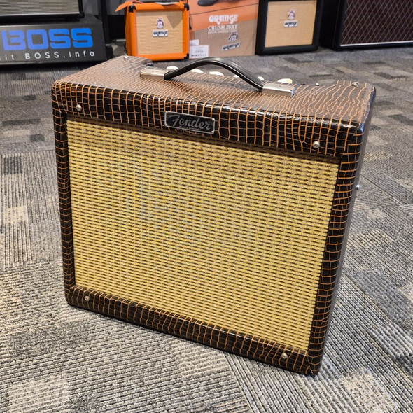 Used Fender Blues Junior IV Combo Guitar Amp - Limited Edition Alligator